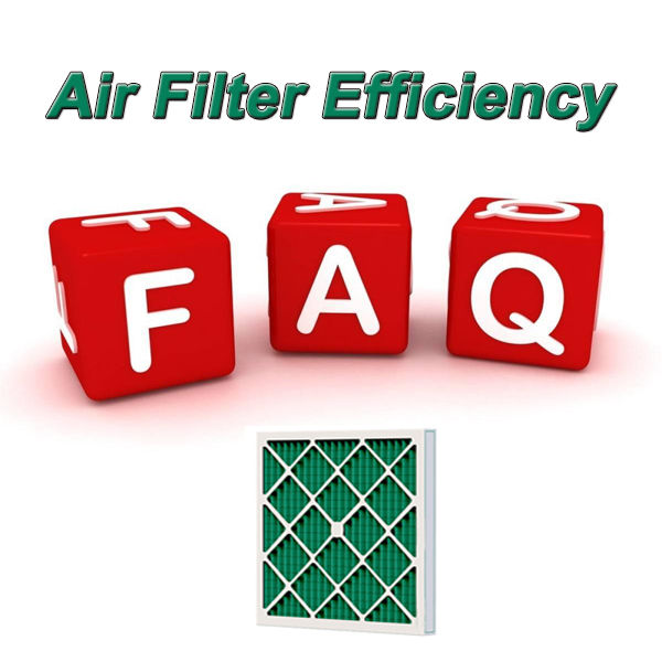 Preguntas frecuentes de eficiencia del filtro de aire