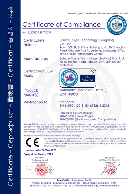  Certificado de CE 
